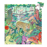 Djeco Silhouette Puzzle 54Pc - Indian Jungle