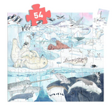 Djeco Silhouette Puzzle 54Pc - Polar Softness