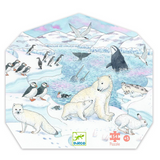Djeco Silhouette Puzzle 54Pc - Polar Softness