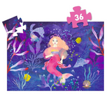 Djeco - Ella The Mermaid 36 pc Silhouette Puzzle