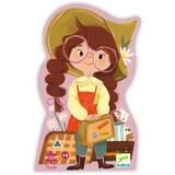 Djeco - Silhouette Puzzle 36pc - Mia's Journey