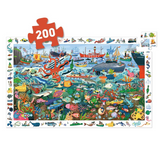 Djeco - Observation Puzzle 200pc - Secrets of the Sea