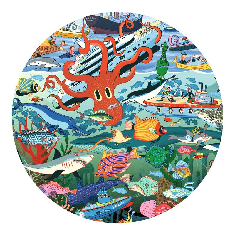 Djeco - Observation Puzzle 200pc - Secrets of the Sea