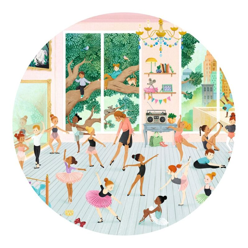 Djeco - Observation Puzzle 100pc - The Dance School