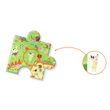 Djeco - Observation Puzzle 35pc - Little Friends Garden