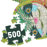 Djeco - Puzz' Art 500pc - Sloth