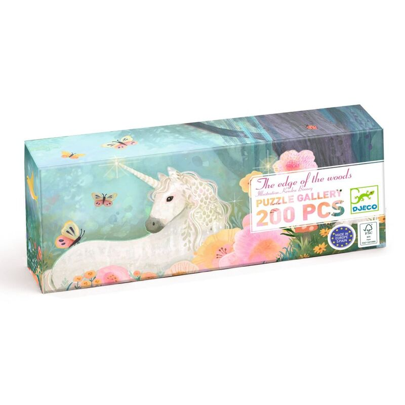 Djeco - Gallery Puzzle 200pc - The Edge of the Woods