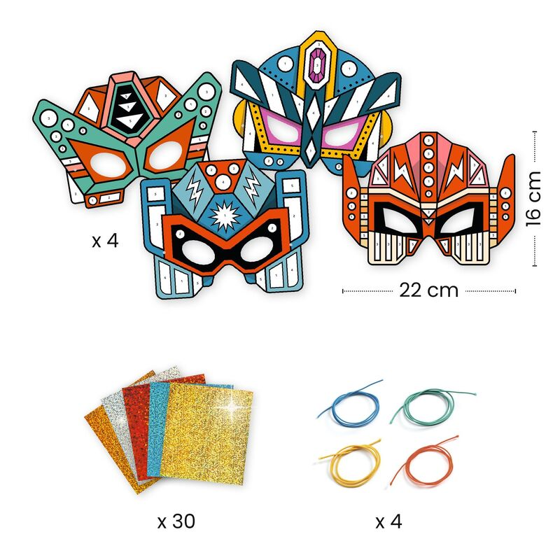 Diy Super Robot Masks
