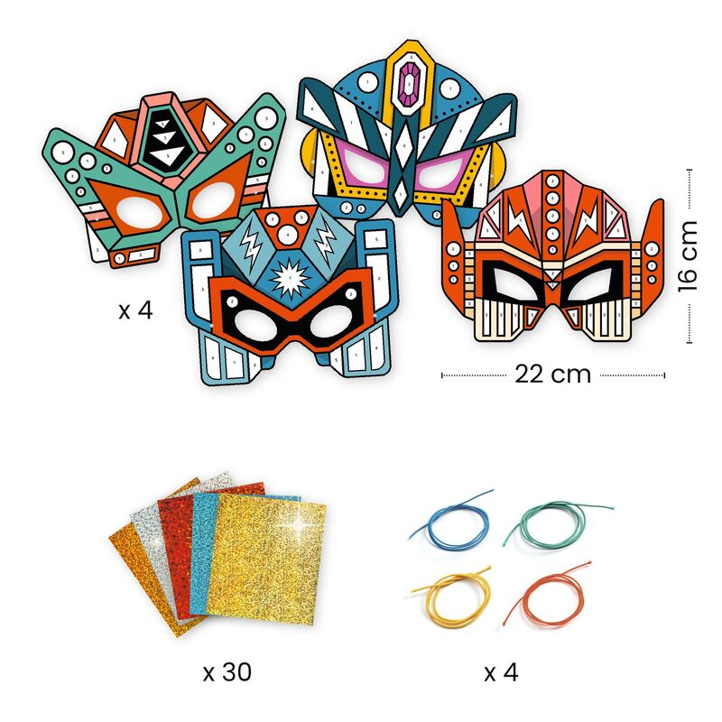 DIY SUPER ROBOT MASKS