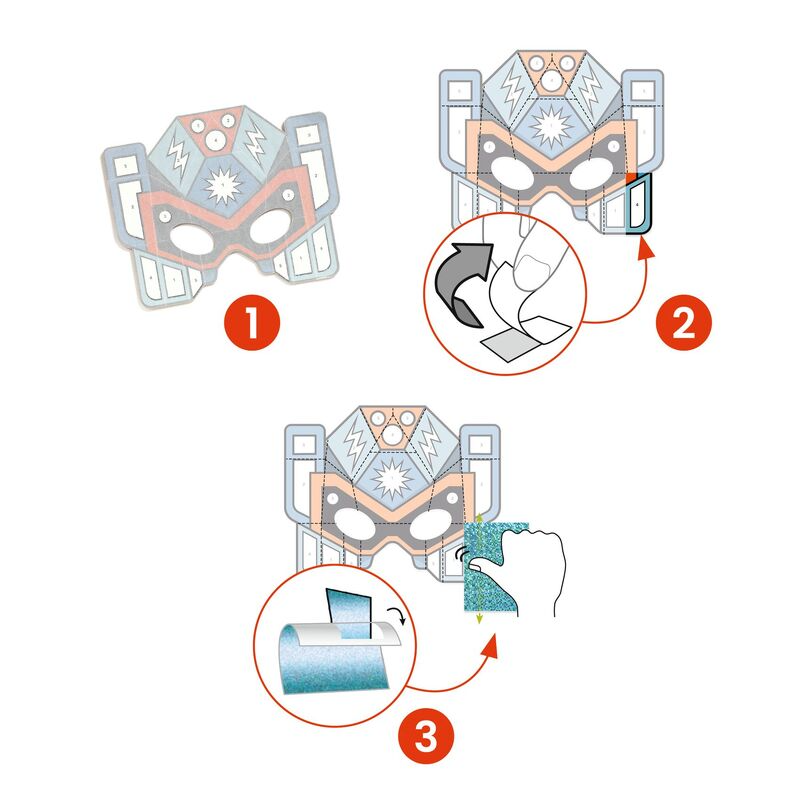 Diy Super Robot Masks