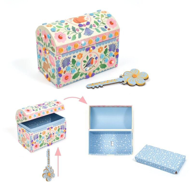 Djeco - DIY Precious Treasure Chest