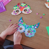 Djeco - DIY - Forest Animals Mosaic Mask Craft Kit