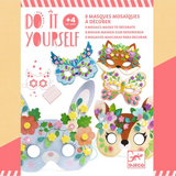 Djeco - DIY - Forest Animals Mosaic Mask Craft Kit
