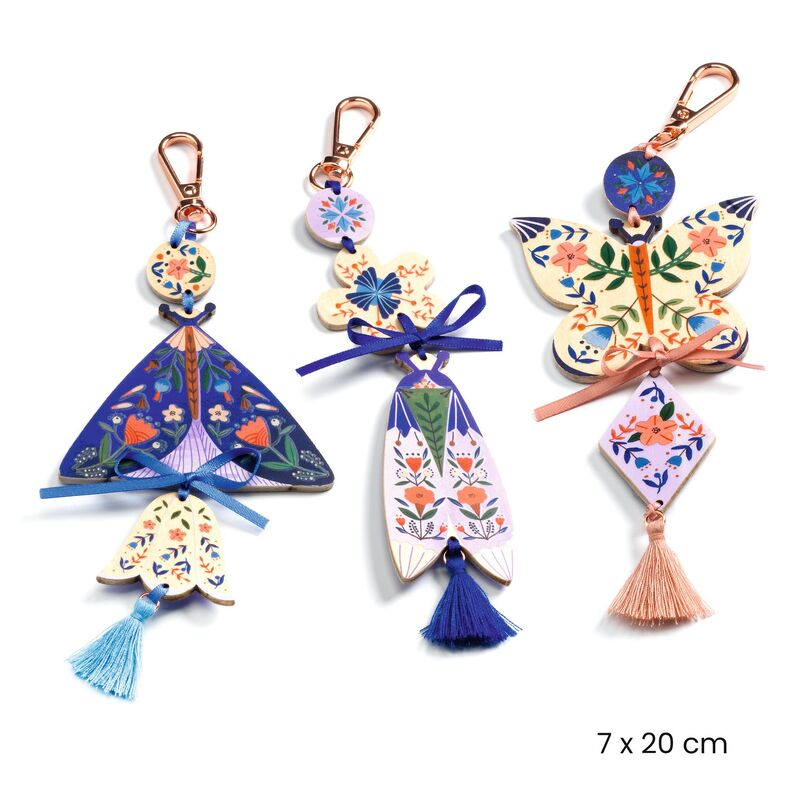 DIY Butterflies Bag Charms
