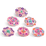 Djeco - DIY - Flower Power Spinning Tops