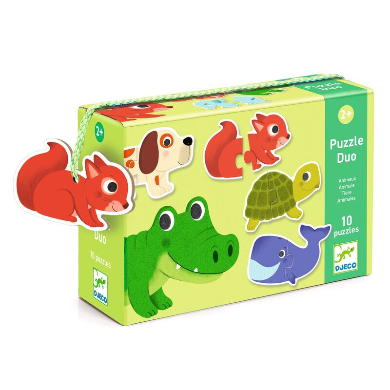 Puzzle Duo - Animals 10 X 2Pc