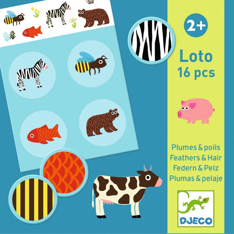 Feathers & Fur Bingo Game