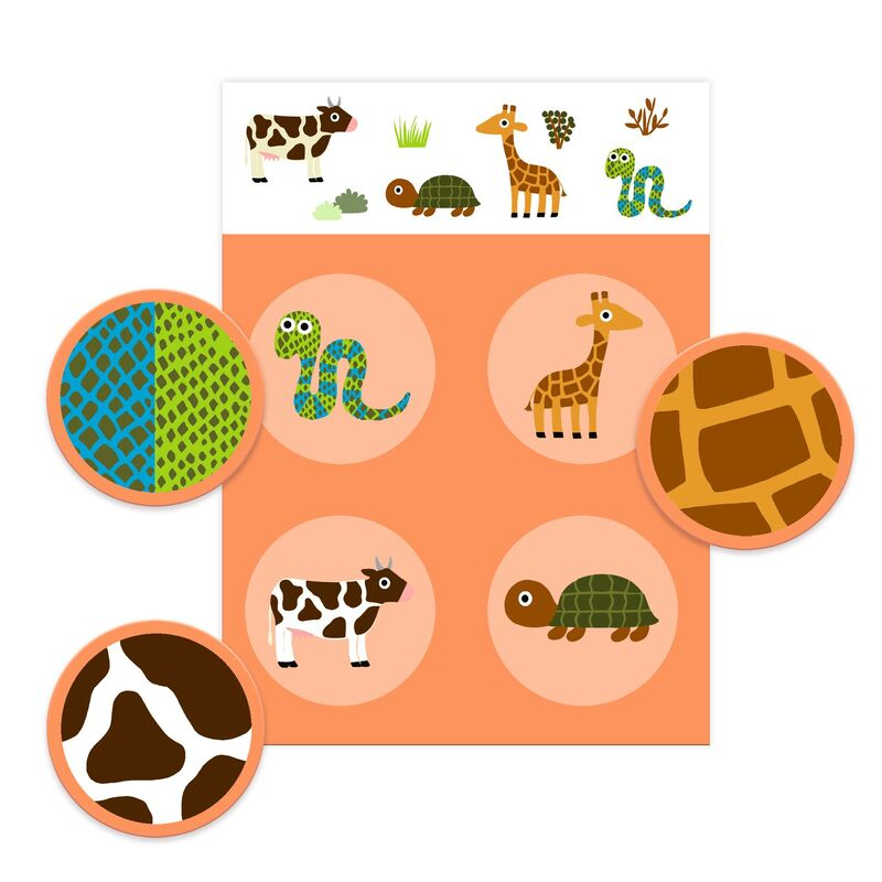 Feathers & Fur Bingo Game
