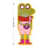 Djeco - Trio Puzzles 8 x 3pc - Orchestra