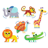 Puzzle Duo - Animals 6 x 2pc puzzles