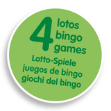 Djeco - Numero Bingo Counting and Number Eduludo Game