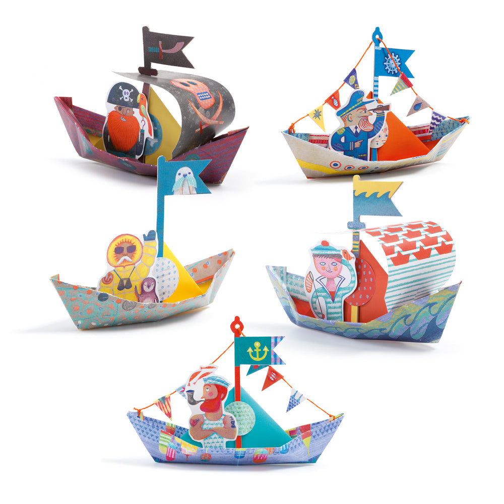 Origami - Boats On The Water
