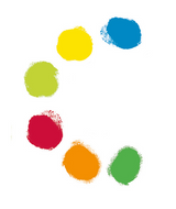 Djeco - Finger Paint Tubes - 6 tubes