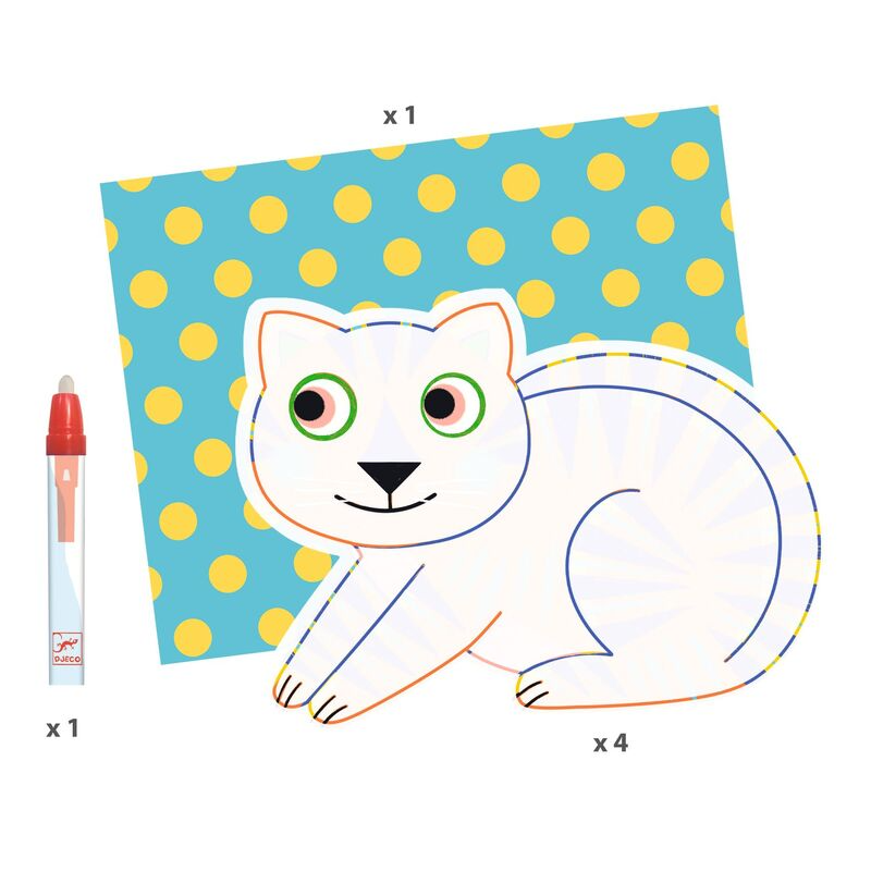 Magic Water Colouring - Animals