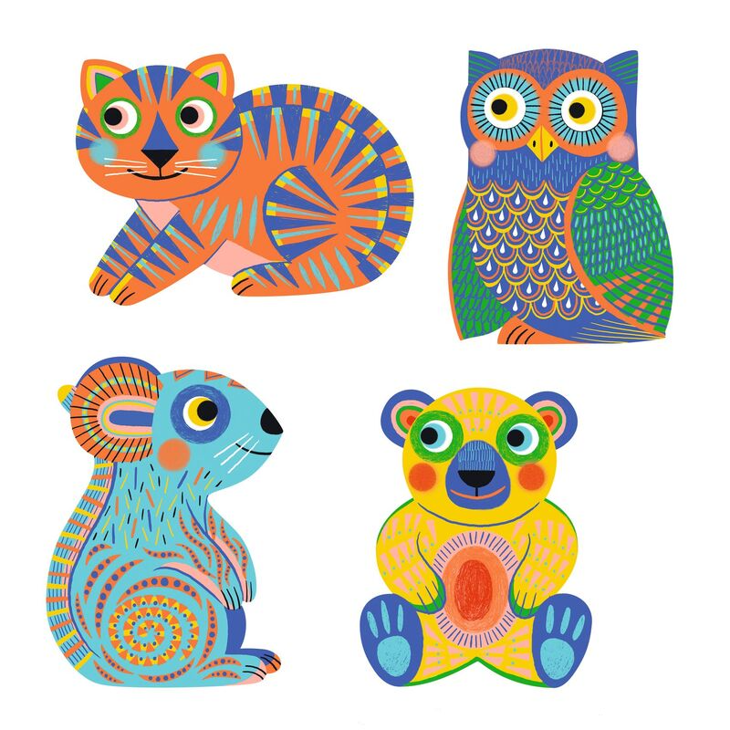 Magic Water Colouring - Animals