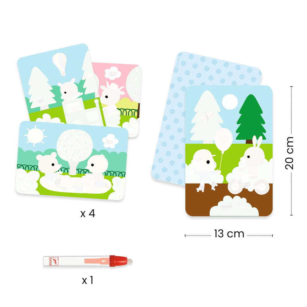 Djeco - Magic Water Colouring - In The Park