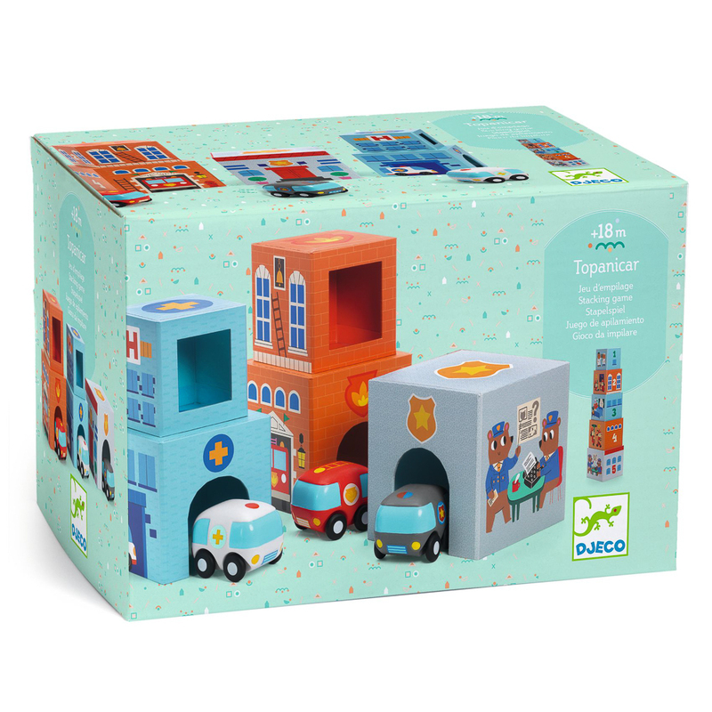 Djeco - TopaniCar Blocks