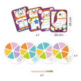 Djeco - Chubby Cheeks Painting Set With Palette