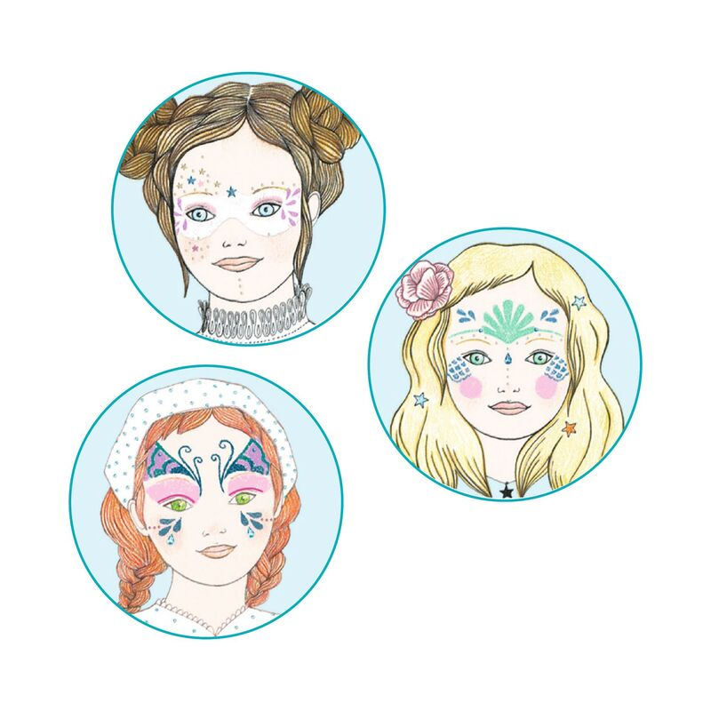 Djeco - Pearl Face Painting Activity Kit
