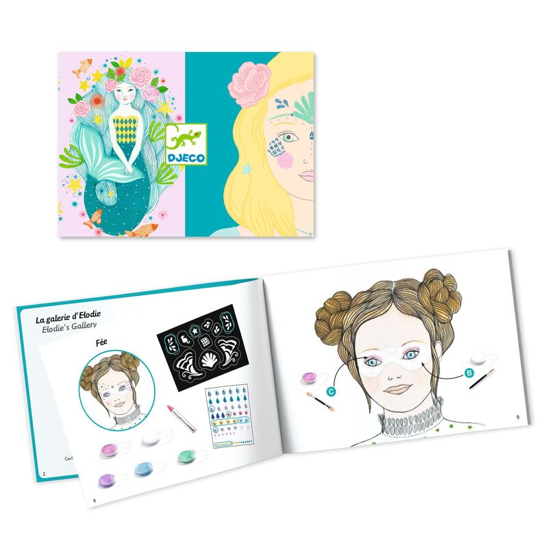 Djeco - Pearl Face Painting Activity Kit