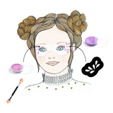 Djeco - Pearl Face Painting Activity Kit