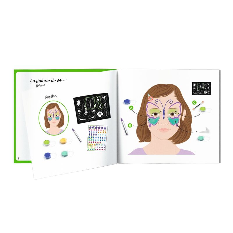 Djeco - Rio de Janeiro Face Painting Activity Kit