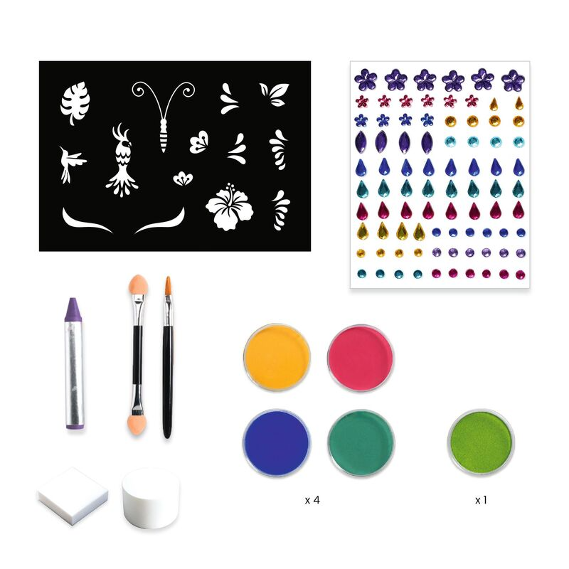 Djeco - Rio de Janeiro Face Painting Activity Kit