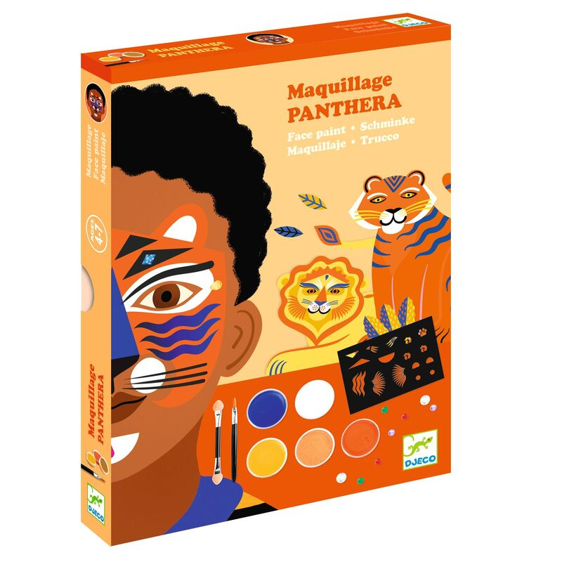 Djeco - Panthera Face Painting Activity Kit