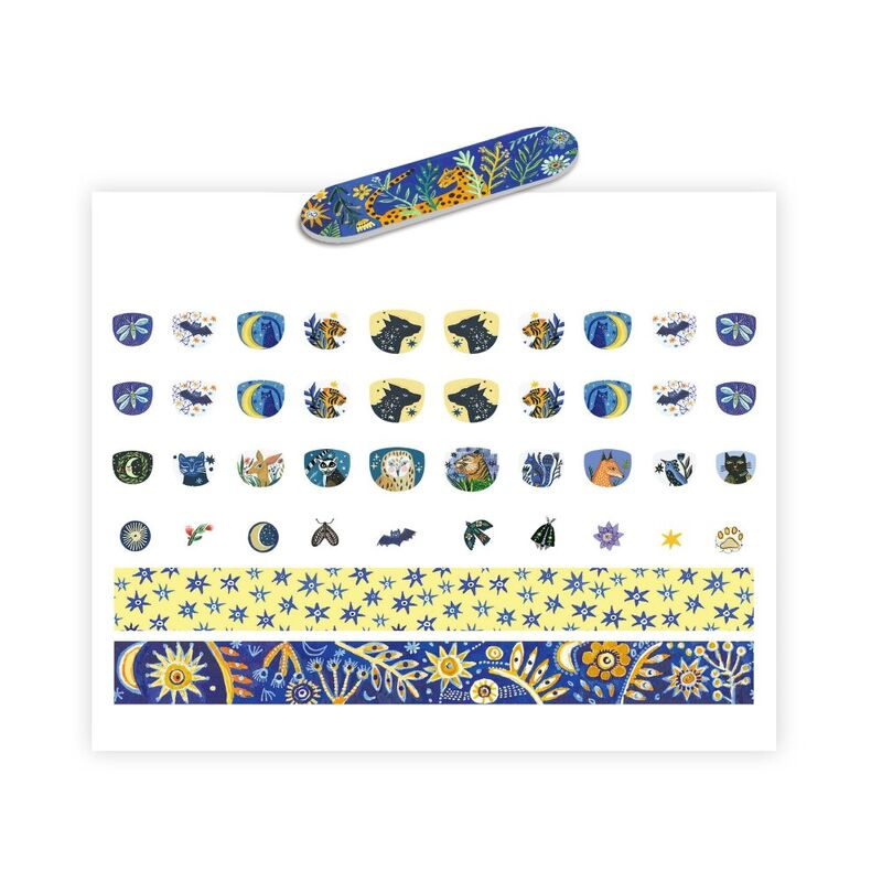 Nail Stickers - Moonlight Glow In The Dark