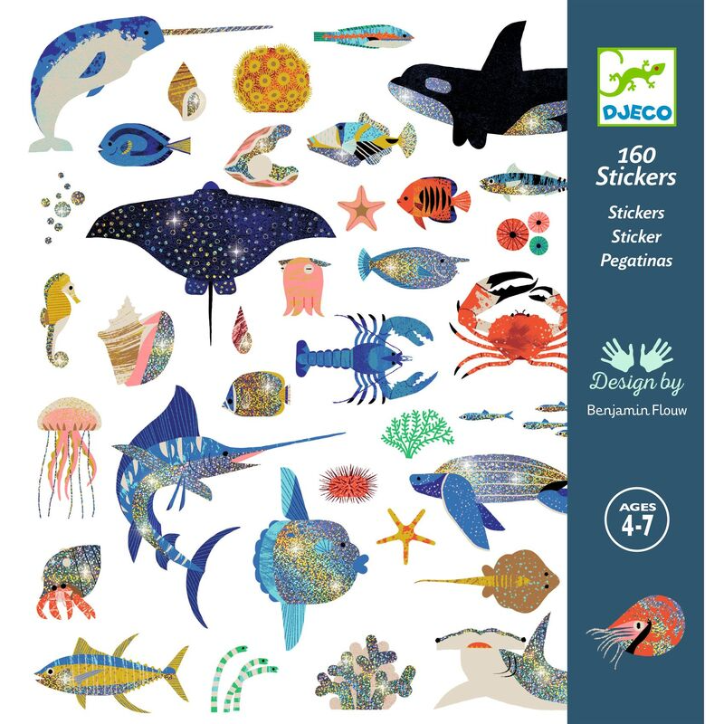 Stickers - Ocean Metallic