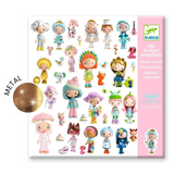 Djeco - Tinyly Metallic Stickers