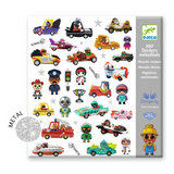 Djeco Stickers - The World of Crazy Motors