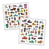 Djeco Stickers - The World of Crazy Motors