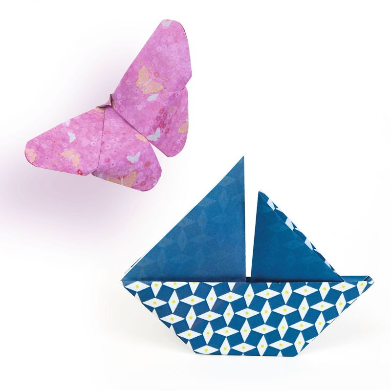 Djeco - 100 Origami Sheets - Natsu