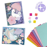 Djeco - Woodland Foam Mosaic Collage Craft Kit