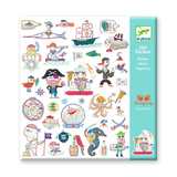 Djeco Stickers - Pirate Attack!