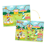 Djeco - Party Time! 100 Decals & 3 Backgrounds