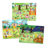 Djeco - Party Time! 100 Decals & 3 Backgrounds