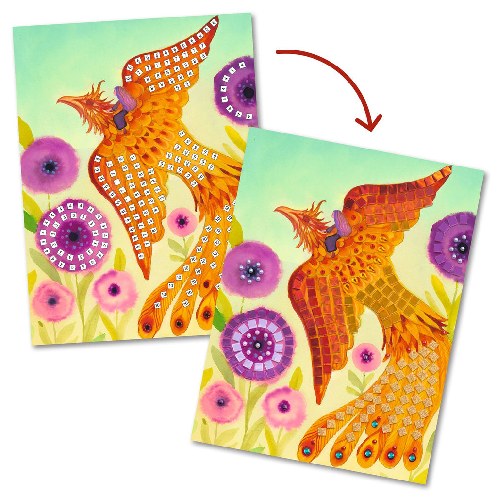 Mythical Creatures Collage Mosaic Set