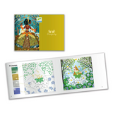 Djeco Dresses in Seasonal Colours Foil Art Craft Set